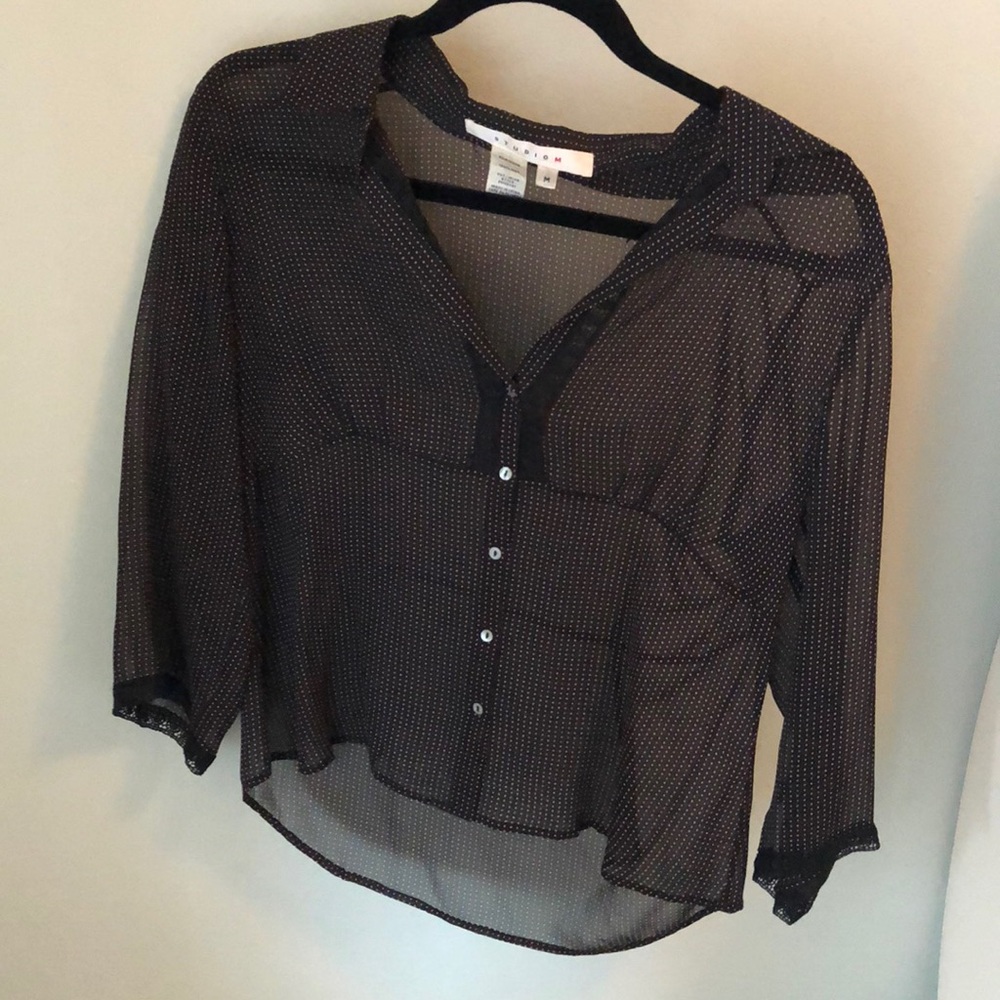 Studio M silk blouse size S/M